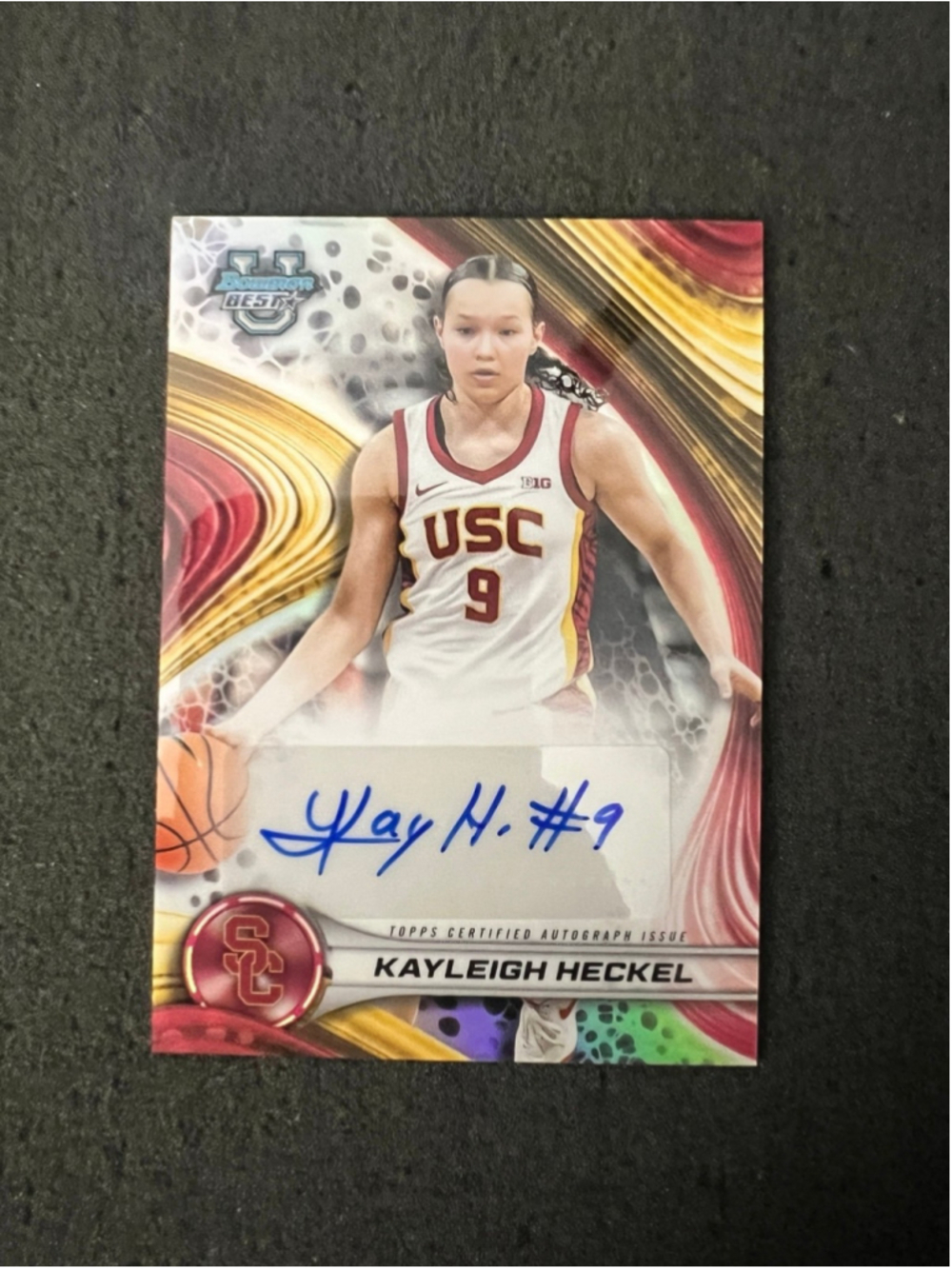 Kayleigh Heckel - 2024-25 Bowman Best - Auto Refractor